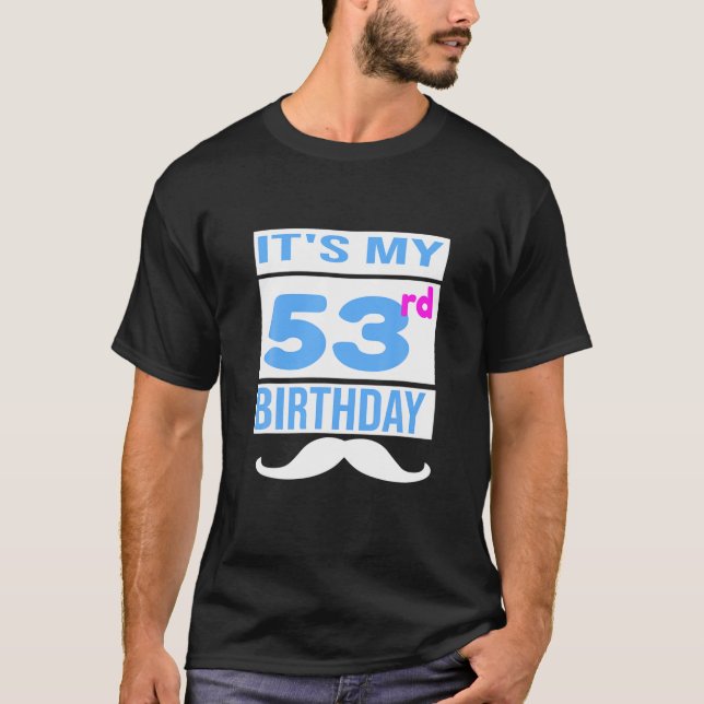 Det är min 53:e födelsedag t shirt (Framsida)