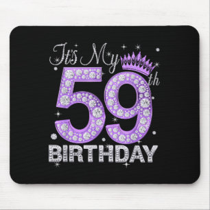 Det är min 59-årsdag Drottning Kvinnor 59 år Diam Musmatta