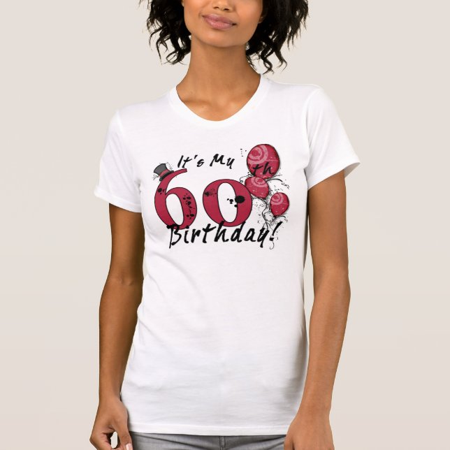 Det är min 60th utslagsplats för t-shirt (Framsida)