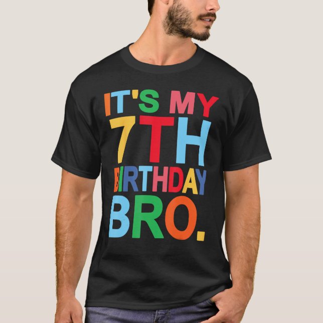 Det är min 7:e-födelsedag 1 t shirt (Framsida)