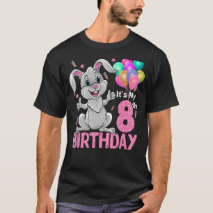 Det är min 8:e födelsedag 8:e födelsedag 8 år O T Shirt