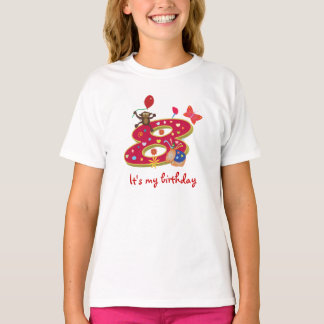 Det är min 8th födelsedag t shirt
