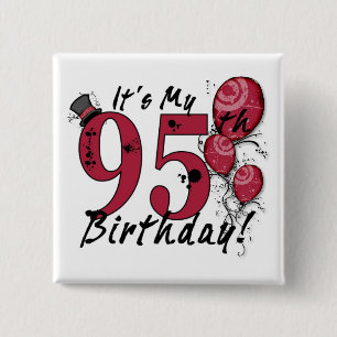 Det är min 95-årsdag. knapp