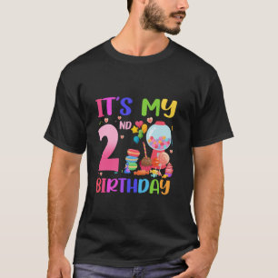 Det är min andra födelsedag, Candyland 2 år O T Shirt