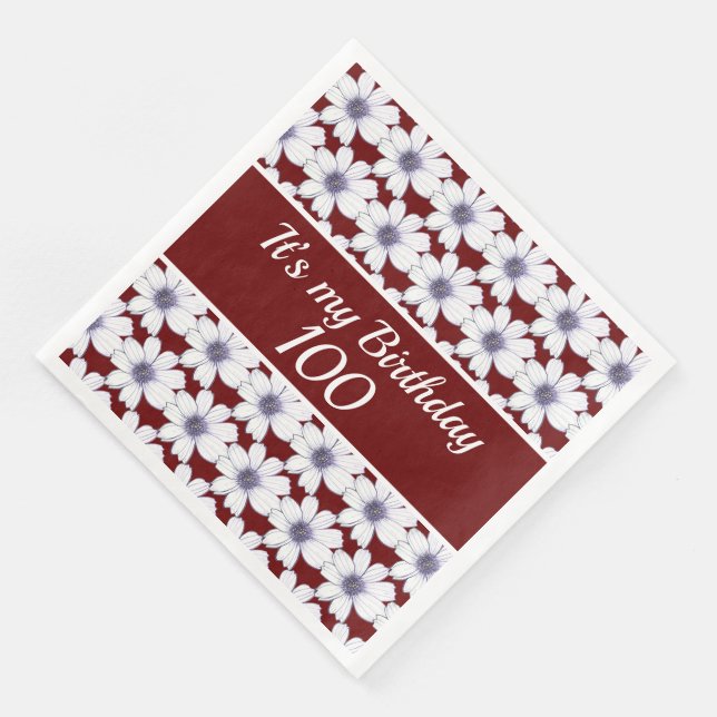 Det är min Anpassningsbar Födelsedagsfest på födel Pappersservett (Hörn)