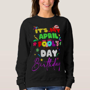 Det är min aprildag, födelsedagen, april-dag t shirt