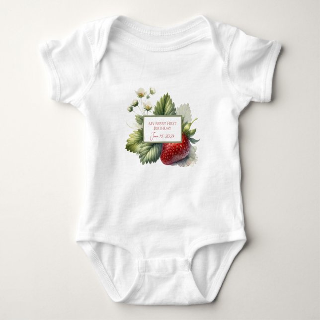 Det är min Berry första födelsedag T Shirt (Framsida)