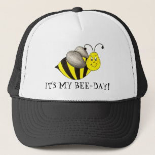 Det är min bidag på födelsedagen Gult Bday Bumbleb Truckerkeps