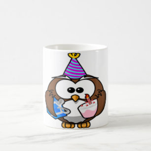 "DET ÄR MIN BIRTHDAY" UGGLA KAFFEMUGG