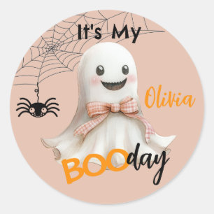 Det är min BOO-dag - Spooky Sweet Firande Runt Klistermärke