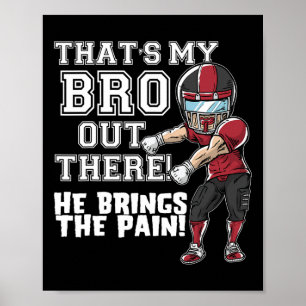 Det är min Bro där ute, Red Football Brother Siste Poster