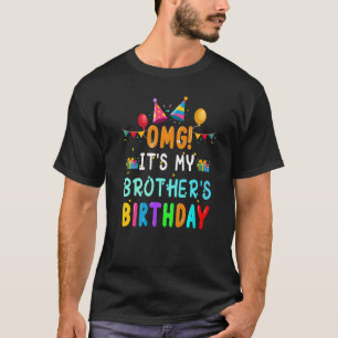 Det är min bror födelsedag Lycklig till mig Syrran T Shirt