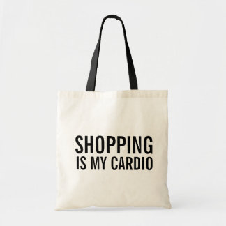 DET ÄR MIN CARDIO Tote Bag Tygkasse