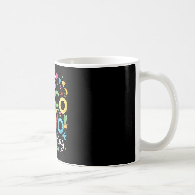 Det är min Cinco De Mayo födelsedag Rolig Cinco De Kaffemugg (Höger)