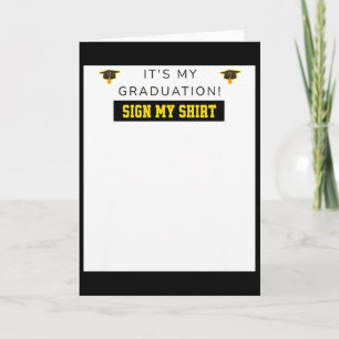 Det är min examen Cl 2026 Graduate Underskrift Si Kort