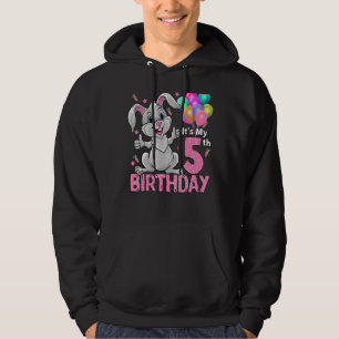 Det är min femte födelsedag, fem födelsedag, fem å hoodie