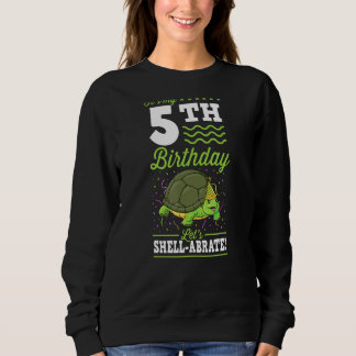 Det är min femte födelsedag Lets Snäcka om Turtle T Shirt