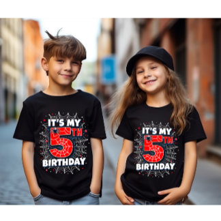 Det är min femte födelsedag, Spindelns födelsedags T Shirt