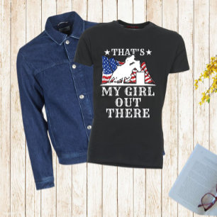 Det är min flickBarrel Tävla Pappa Mamma förälder T Shirt