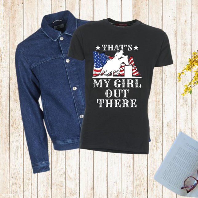 Det är min flickBarrel Tävla Pappa Mamma förälder T Shirt (Skapare uppladdad)