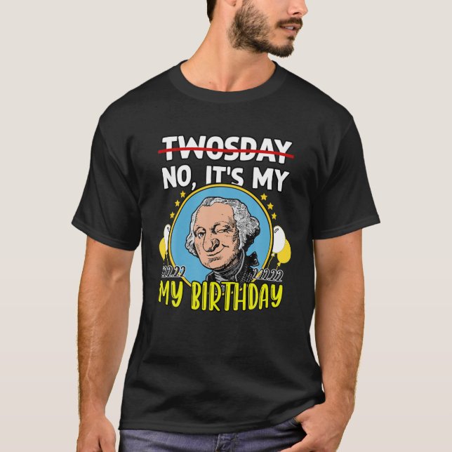 Det är min födelsedag 22:a feb t shirt (Framsida)