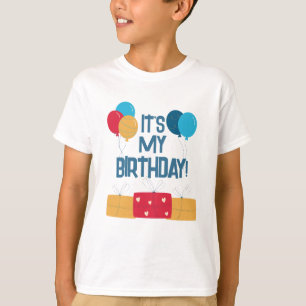 Det är min födelsedag Ballonger och presenter T Shirt