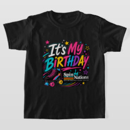 Det är min födelsedag | Barn T Shirt | SpinNations