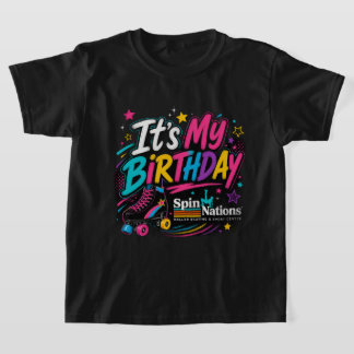 Det är min födelsedag | Barn T Shirt | SpinNations