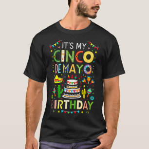 Det är min födelsedag Cinco De Mayo Party T Shirt