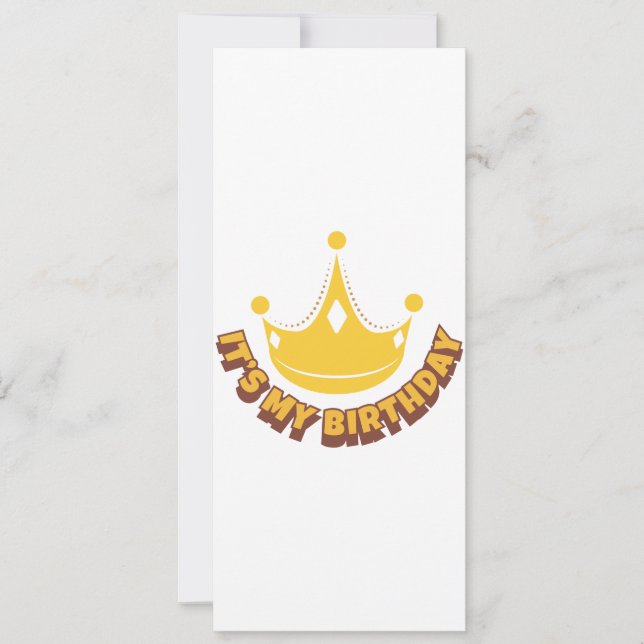 Det är min födelsedag - Gift Idea Inbjudningar (Framsida)