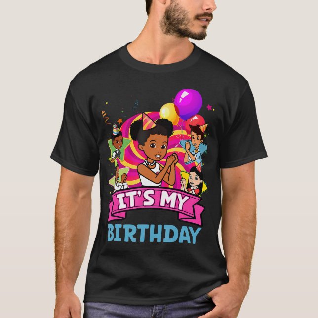 Det är min födelsedag Gracies korner Birthday Shir T Shirt (Framsida)