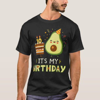Det är min födelsedag Guacamoles Meican-Cuisine fr T Shirt
