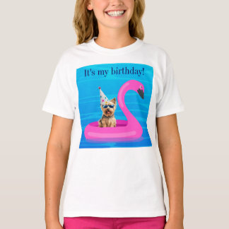 Det är min födelsedag Hund Flotte T Shirt