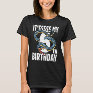 Det är min födelsedag i 6e 6 år gammal födelsedags t shirt