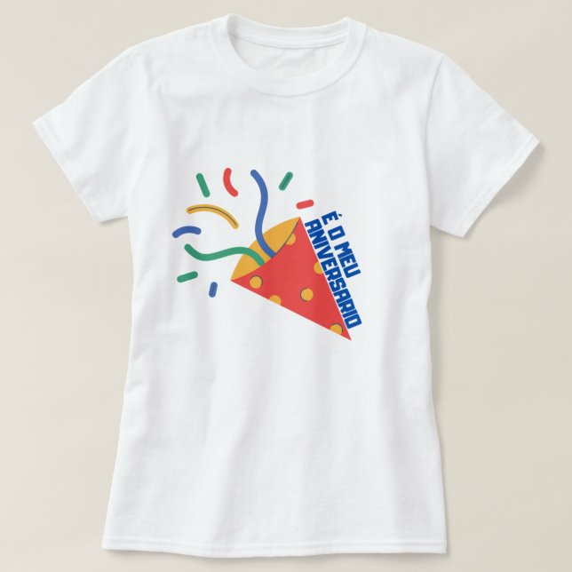 Det är min födelsedag i Galicien T Shirt (Design framsida)