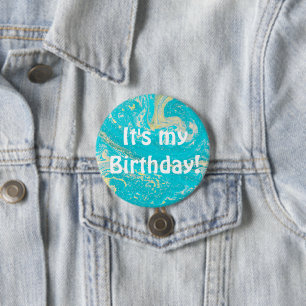 Det är min födelsedag! Pin Knapp