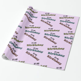 Det är min födelsedag presentpapper