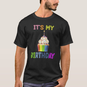 Det är min födelsedag regnbåge Humor T Shirt