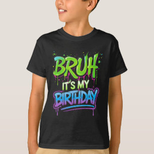 Det är min födelsedag Rolig födelsedags pojke tonå T Shirt