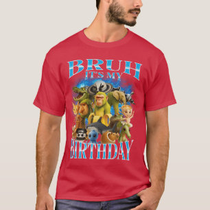 Det är min födelsedag Roligt Hjärnröta T Shirt