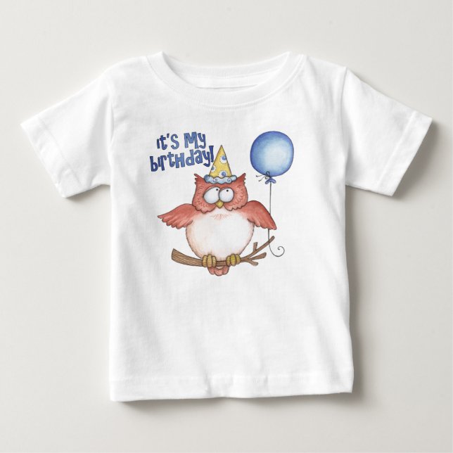 Det är min födelsedag! t shirt (Framsida)