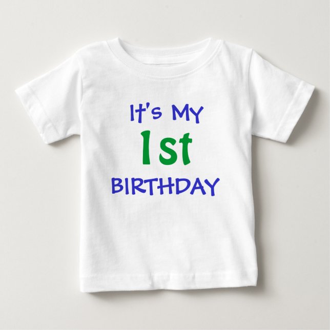 Det är min FÖDELSEDAG T-shirt (Framsida)