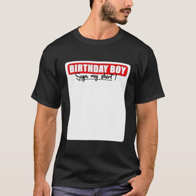Det är min födelsedag. t shirt (Framsida)