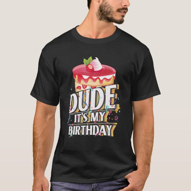 Det är min födelsedag. t shirt (Framsida)