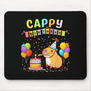 Det är min födelsedag tjejer Capybara-älskare föde Musmatta