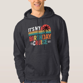 Det är min födelsedagskryssning Retro-solglasögon Hoodie