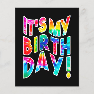 Det är min födelsedagspresent flygblad