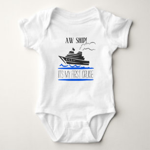 Det är min första Cruise Baby Infant T Shirt
