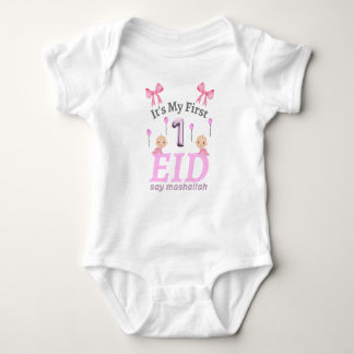 Det är min första eid - säg mashallah t shirt