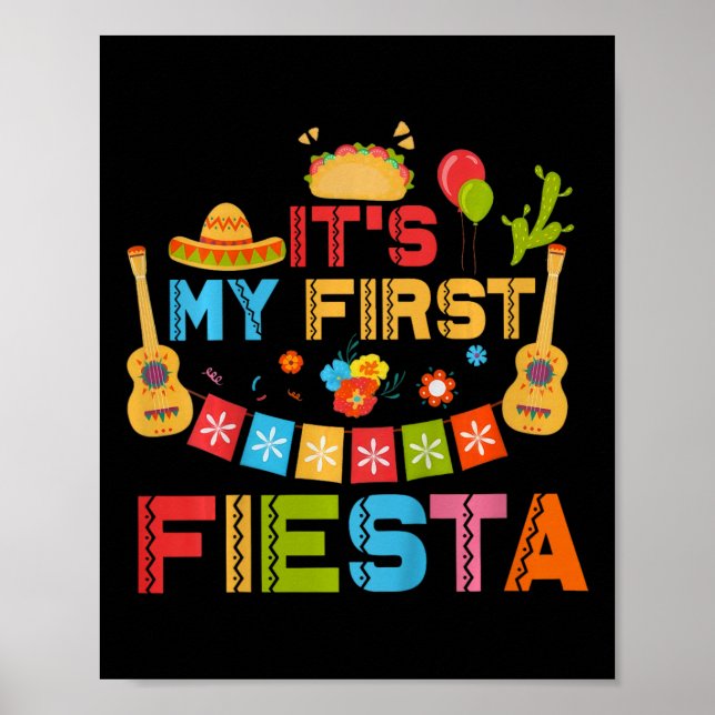 Det är min första Fiesta-födelsedag, mexikanska Ci Poster (Framsidan)